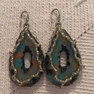 Agate Earring